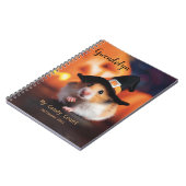 Carnet Hamster Witch Halloween Candy (Côté gauche)