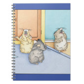 Carnet Hamsters endormis (Devant)