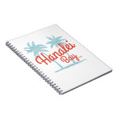 Carnet Hanalei Bay Hawaii Île de Kauai Souvenir Shot G (Côté Droit)