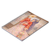 Carnet Hanbok Élégant avec Éventail (Côté gauche)