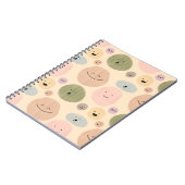 Carnet Hand-drawn Facial Expressions Seamless Pattern (Côté gauche)