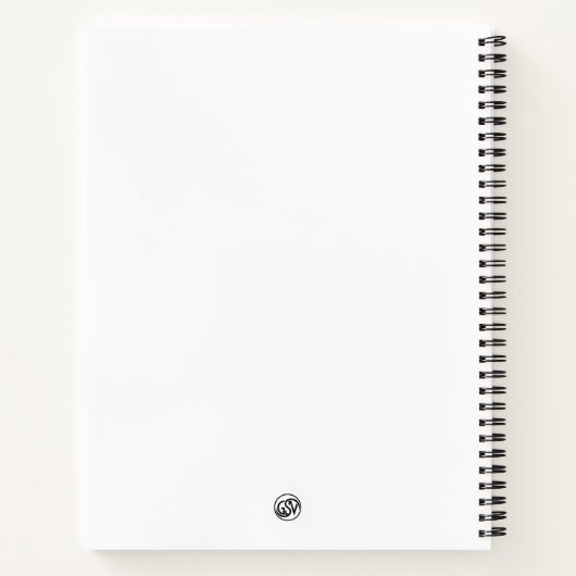 Carnet Hand of Creator - Marble Art Notebook (Dos)