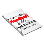 Carnet handball (Côté Droit)