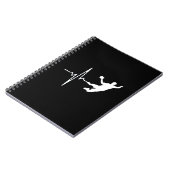 Carnet Handball - Handball Player Heartbeat (Côté gauche)