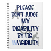 Carnet Handicap/INvisibilité (Devant)