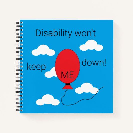 Carnet Handicap ne me laissera pas tomber : (Devant)