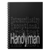 Carnet Handyman Extraordinaire (Devant)