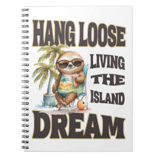 Carnet Hang Loose Island Dream
