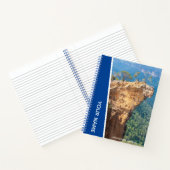 Carnet Hanging Rock, Blue Mountains Australie, Blue (Intérieur)