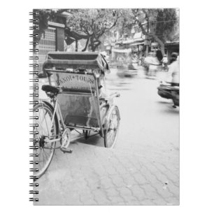 Carnet Hanoi Viêt Nam, Cyclo dans le Vieux Hanoï