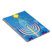 Carnet hanoukka menorah (Côté Droit)