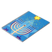 Carnet hanoukka menorah (Côté gauche)