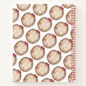 Carnet Hanoukka Sufganiyot Jelly Doughnut Donut Chanukah (Dos)