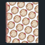 Carnet Hanoukka Sufganiyot Jelly Doughnut Donut Chanukah<br><div class="desc">La conception du carnet spiral présente une illustration originale d'un beigne à gelée classique. Super pour Hanoukka ! Ne vois-tu pas ce que tu cherches ? Vous avez besoin d'aide pour la personnalisation ? Cliquez sur "Contacter ce designer" pour avoir quelque chose créé juste pour vous !</div>