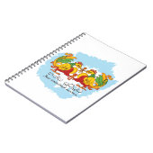 Carnet Hansa Puttuwa – Two Entwined Swans (Côté gauche)