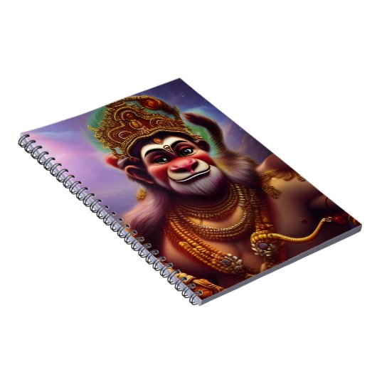 Carnet Hanuman prend un selfie (Côté Droit)