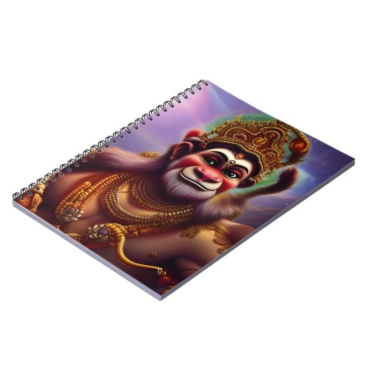 Carnet Hanuman prend un selfie (Côté gauche)