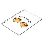 Carnet Hap-Pie Christmas Funny Christmas Pie Pun (Côté gauche)