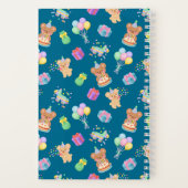 Carnet Happy Birthday Teddy Bear Navy (Verso)
