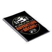 Carnet Happy Camper Camping Aventure commence (Côté Droit)
