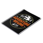 Carnet Happy Camper Camping Aventure commence (Côté gauche)