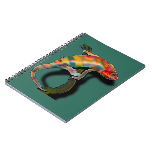 Carnet Happy chameleon (Côté gauche)