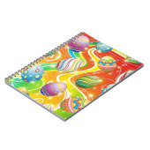 Carnet Happy Easter Eggs Festive Pattern (Côté gauche)