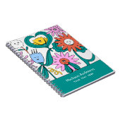 Carnet Happy Flowers (Côté Droit)