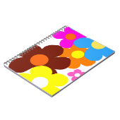 Carnet Happy Flowers (Côté gauche)