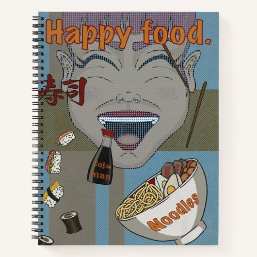 Carnet Happy food (Devant)