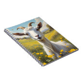 Carnet Happy Goat Vibrant Buttercup Meadow (Côté Droit)