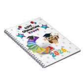 Carnet Happy Graduation 2026 - Cute Owl & Books (Côté Droit)