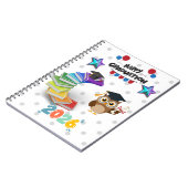 Carnet Happy Graduation 2026 - Cute Owl & Books (Côté gauche)