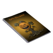 Carnet Happy Halloween Citrouille Tree (Côté Droit)