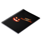 Carnet HAPPY HALLOWEEN - Jack-O-Lantern (Côté gauche)