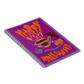 Carnet Happy Halloween potion café boisson de la sorche (Côté Droit)
