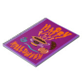 Carnet Happy Halloween potion café boisson de la sorche (Côté gauche)