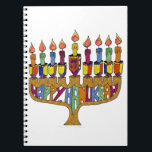 Carnet Happy Hanukkah Dreidels Menorah<br><div class="desc">You are viewing The Lee Hiller Design Collection. Appareil, Venin & Collectibles Lee Hiller Photofy or Digital Art Collection. You can view her her Nature photographiy at at http://HikeOurPlanet.com/ and follow her hiking blog within Hot Springs National Park.</div>