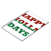 Carnet happy holla days (Côté gauche)
