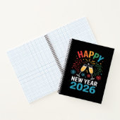 Carnet Happy New Year 2026 Party Funny New Years Eve 2026 (Intérieur)