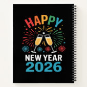 Carnet Happy New Year 2026 Party Funny New Years Eve 2026 (Dos)