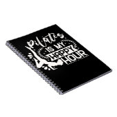 Carnet Happy Pilates Instructor Girl Funny Pilates Lover (Côté Droit)