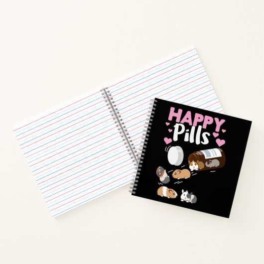 Carnet Happy Pill Guinée Pig (Intérieur)