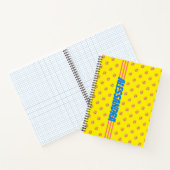 Carnet Happy Smile Face & Votre nom (Intérieur)