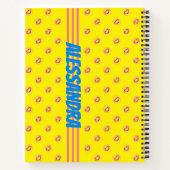 Carnet Happy Smile Face & Votre nom (Dos)