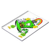 Carnet Happy St. Patrick's Day Rabbit Notebook (Côté gauche)