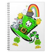 Carnet Happy St. Patrick's Day Rabbit Notebook (Devant)
