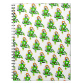 Carnet Happy St. Patrick's Day Rabbit Notebook (Devant)