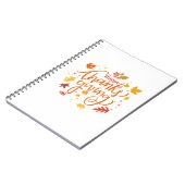 Carnet Happy Thanksgiving (Côté gauche)