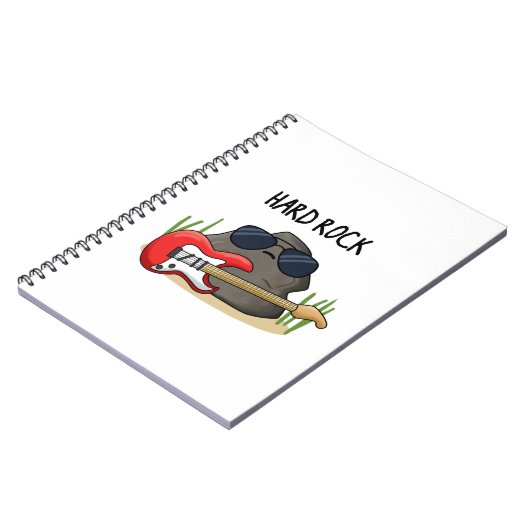 Carnet Hard Rock Funny Geology Music Pun (Côté gauche)
